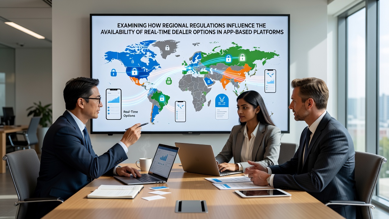 Live dealer studio setup influenced by cross-border regulations