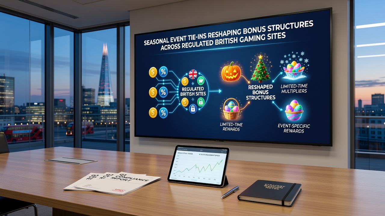 Operators reviewing updated bonus configurations for an upcoming seasonal campaign on desktop and mobile platforms